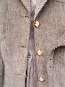 Vintage Suede Women Coat