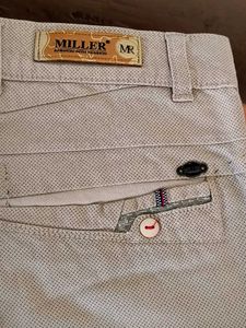 Beige Trousers For men