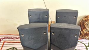 Skis boot canting