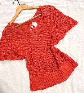 Coral Knit Top C