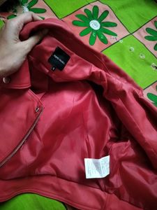 Red Leather Jacket - Tokyo Talkies.