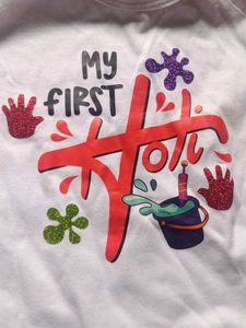 My first holi Dress 6-12 M