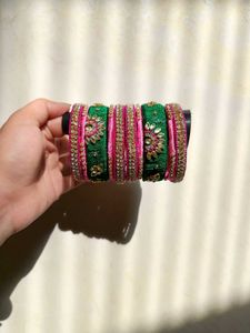 Handmade Silk Bangle