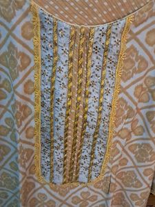 Pure Muslin NECK Design  Kurta N  TROUSER