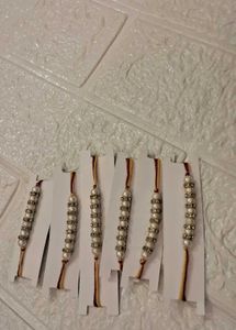 Handmade Floral Rakhi Set