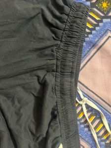 Bonkers Black &amp; White Trim Shorts