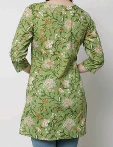 Floral Print Kurta