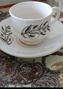 Vintage cup saucer sets.