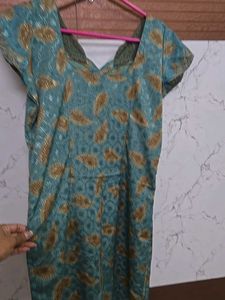 Green Chudidar Kurta Set