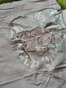 Blouse With Mandarin Collar For Women