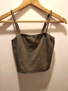 Beautiful Brown Crop Top