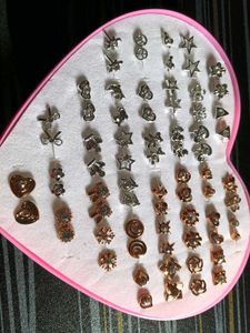 earrings new&amp;Puf Buckles &amp;Mirchi Pin
