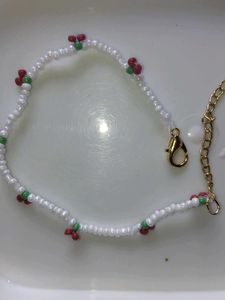 Beaded Cherry Bracelets Combo
