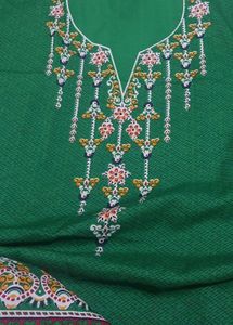 Green  Kurti Pant Fabric