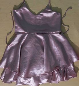 Short Satin Frock