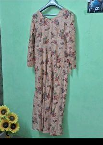 Floral Print Maxi Dress