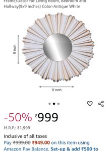 🌸2 Decorative Wall Decor Mirrors
