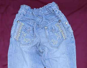 Girls Skinny Jeans With Elastic