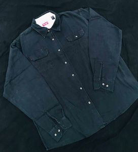 Wrangler Black Denim Shirt