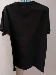 Black Printed T-Shirt