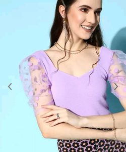 Cute Lavendar Top