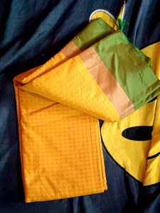 New Saree Unused Blouse Aatached