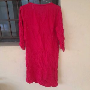 Pink Cute Kurtha