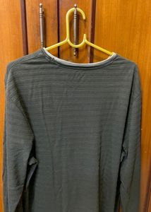 Green Colour WestSide ETA T Shirt - Full Sleves