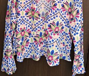 Zara Floral Top
