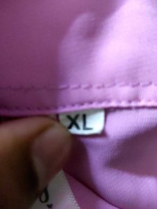 Lavender Button-Down Top