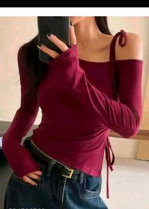 Stylish Maroon Top