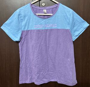 Lavender Cotton Tee @150/-