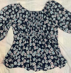 Floral Print Top