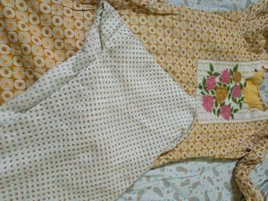 Beautiful Cotton Kurta Set