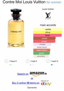 Louis Vuitton Contre Moi Perfume