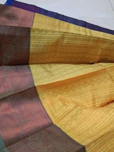 New silk saree with excellent colour combination