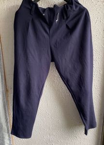 Navy Blue Casual Pants