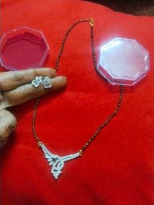 Elegant Mangalsutra Necklace Set