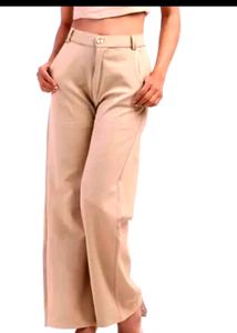 Combo Of Crop Top And Korean Pant💗