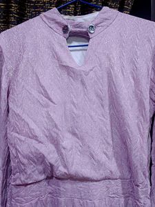 Baby pink glitter Dress