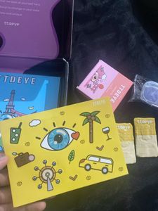 TTDEYE Yearly Powered Contact Lens Colored