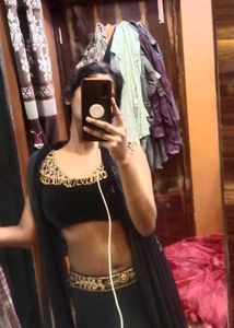 Most Gorgeous Black Lehenga Ever
