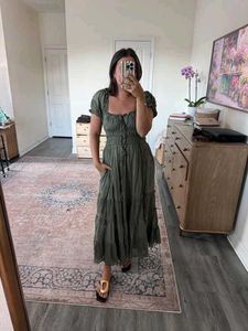 Free People falling sun Midi Dress