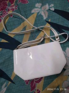 White Sling Bag
