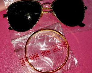 Aviator Sunglasses and Bangle