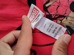 Marvel Red T Shirt For Mens