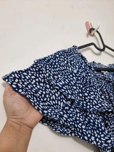 Blue Print Maxi Dress