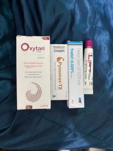 Skincare Bundle - Oxytan, Radiance, Tretin, Lip Li