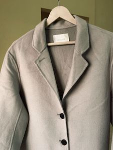Elegant Grey handmade coat