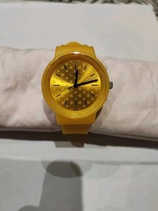 Sonata Yellow Watch